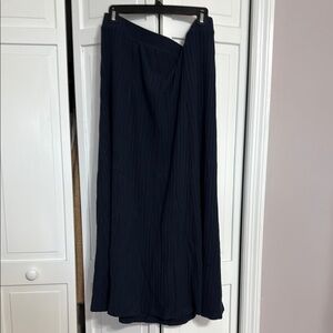 Elegant Black Maxi Skirt